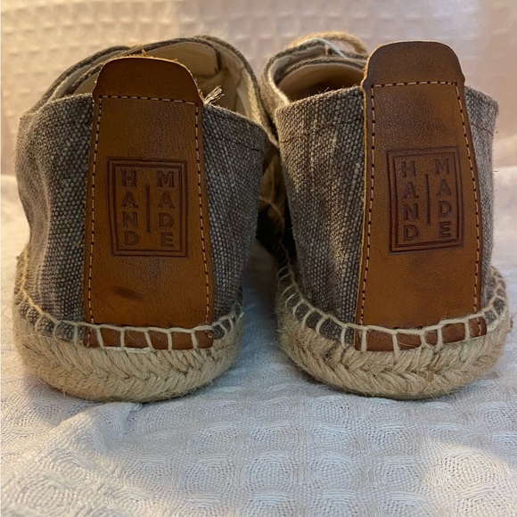 HAND MADE Stitched Detail Espadrilles - Picture 7 of 11
